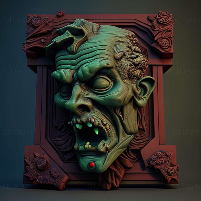 3D model Zombie Tycoon game (STL)
